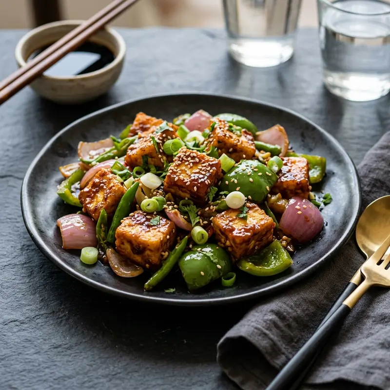 Paneer Chilli Masala (Spicy)